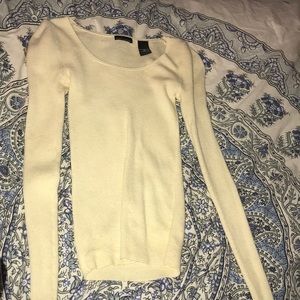 White Woman’s sweater
